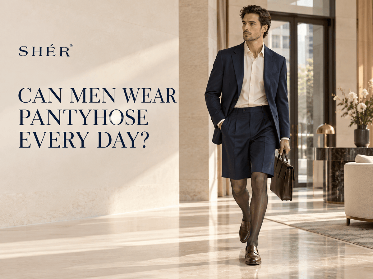 Can Men Wear Pantyhose Every Day? A Practical Guide to Comfort, Fit and Care - SHÉR