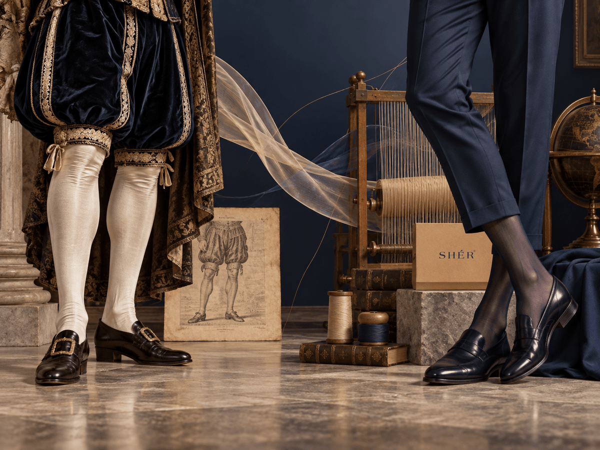 The Hidden History of Hosiery: From Men’s Status Symbol to Modern Sheer Fashion - SHÉR