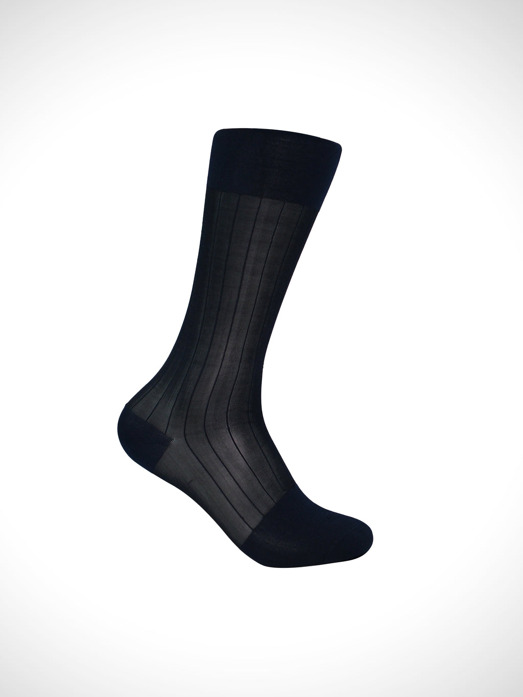 Gentleman’s 100% Nylon Sheer Socks – Vintage Shine with Cloud-Soft Fit