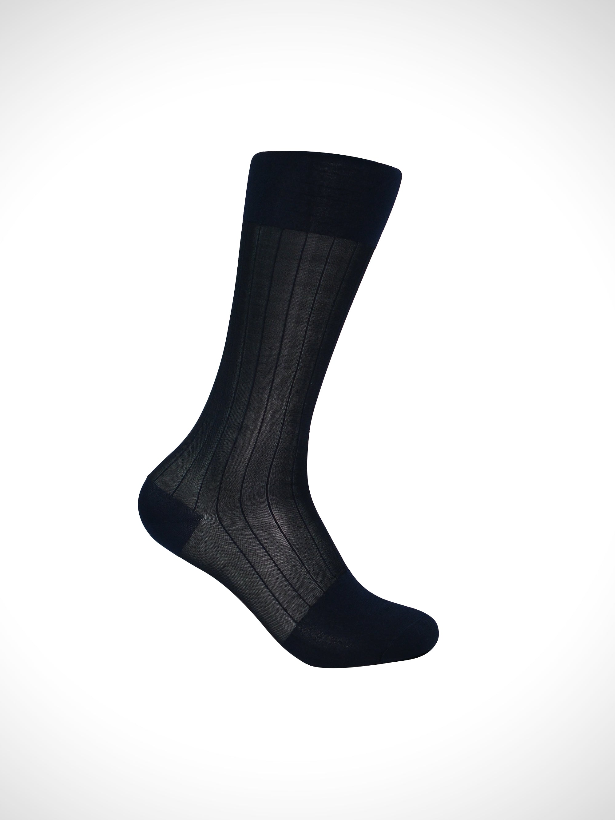 Gentleman’s 100% Nylon Sheer Socks – Vintage Shine with Cloud-Soft Fit