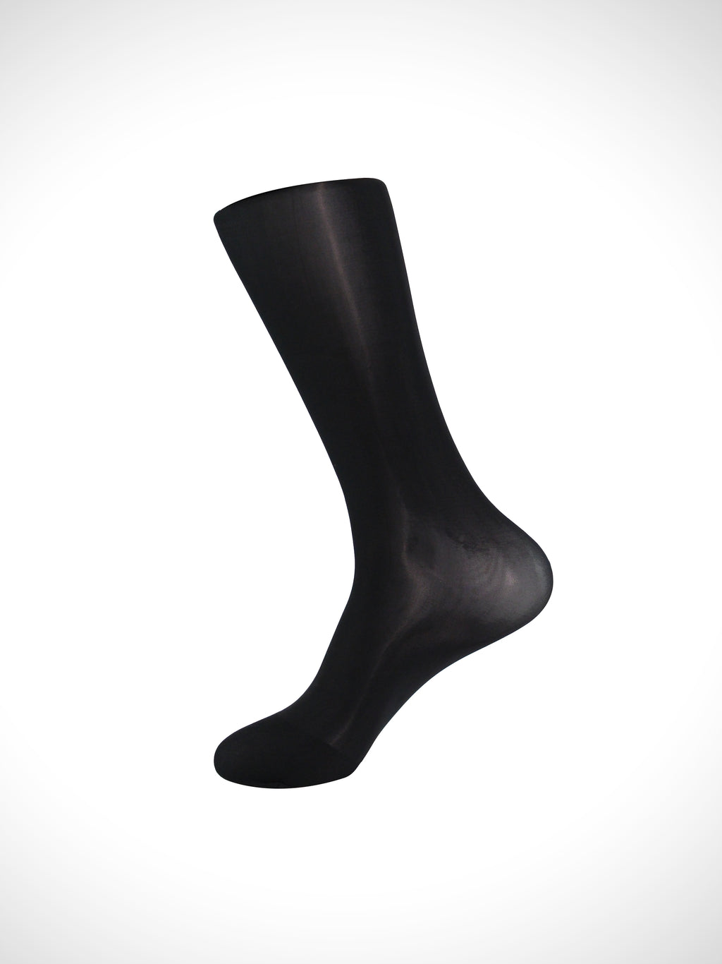 Cream-Soft Sheer Men’s Socks – Silky Shine and Skin-Hugging Comfort