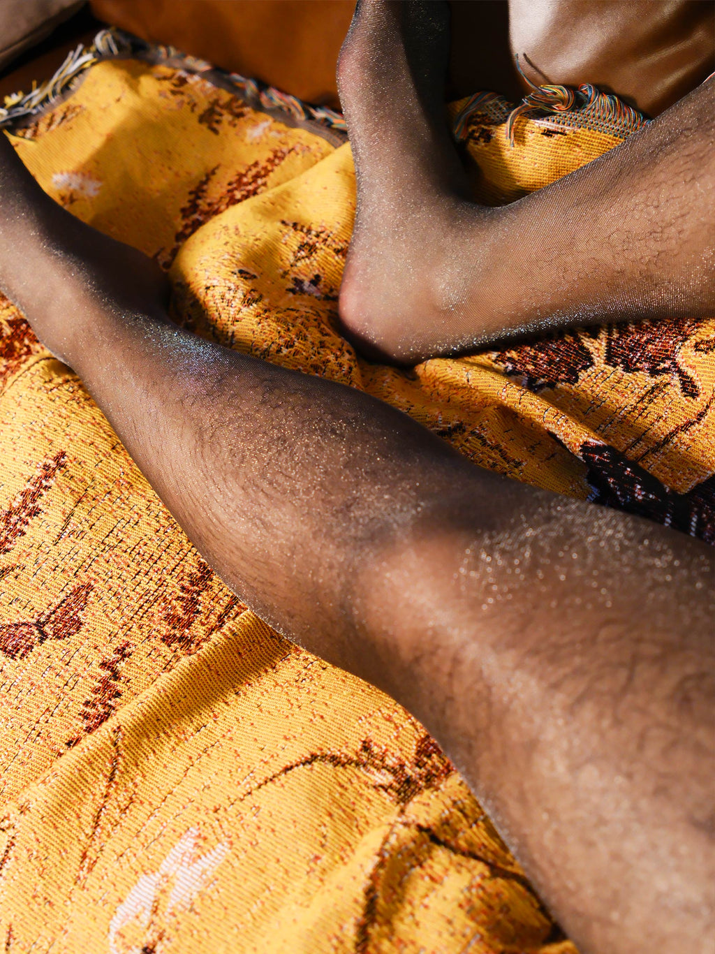 Color-Shifting Galaxy Sheer Pantyhose – Shimmer Effect Under Any Light