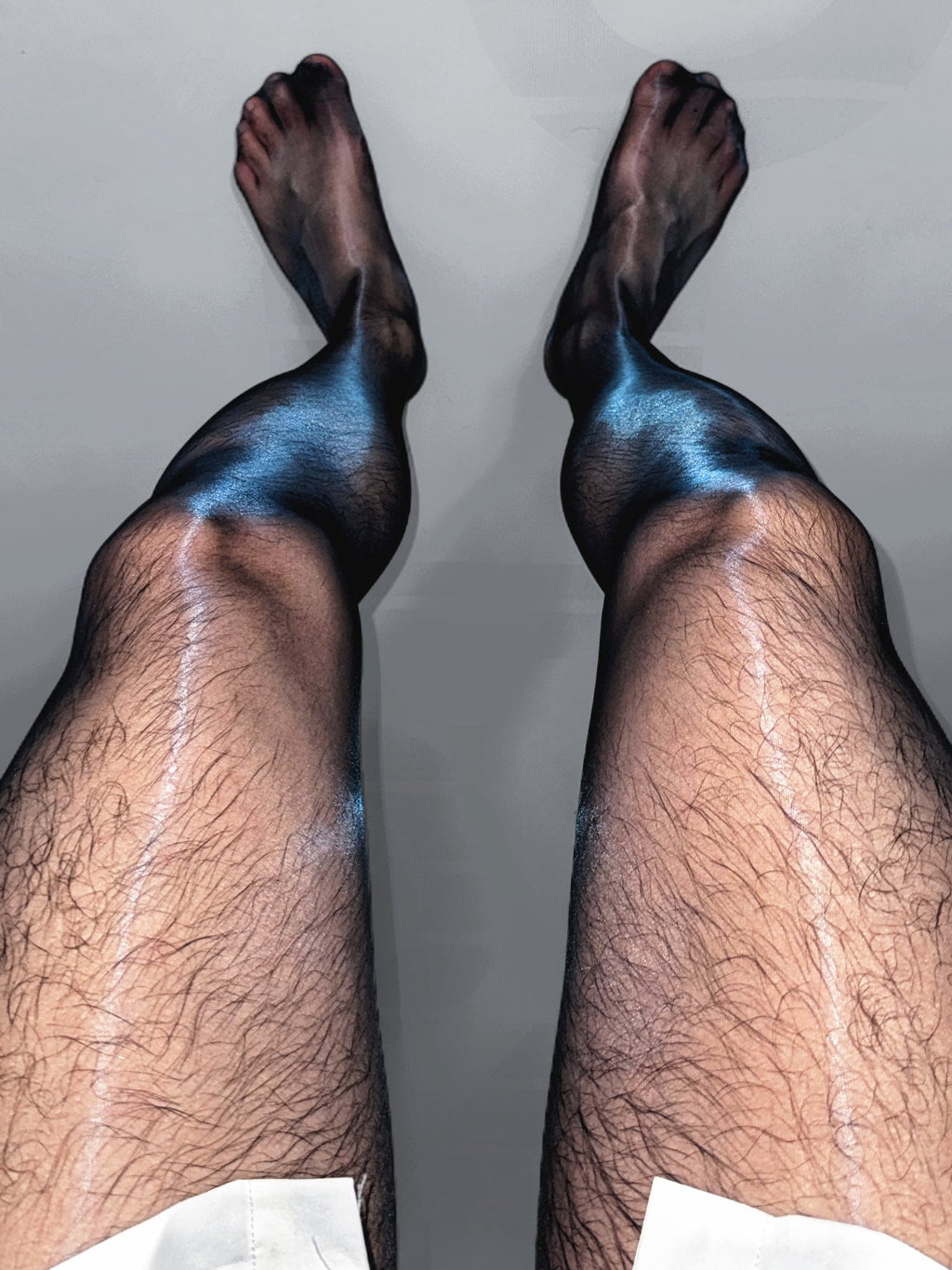 Color - Shifting Galaxy Sheer Pantyhose – Shimmer Effect Under Any Light - SHÉR