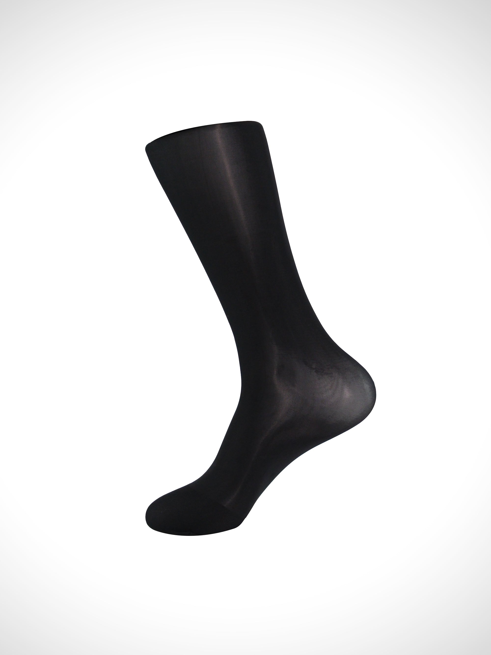 Cream - Soft Sheer Men’s Socks – Silky Shine and Skin - Hugging Comfort - SHÉR