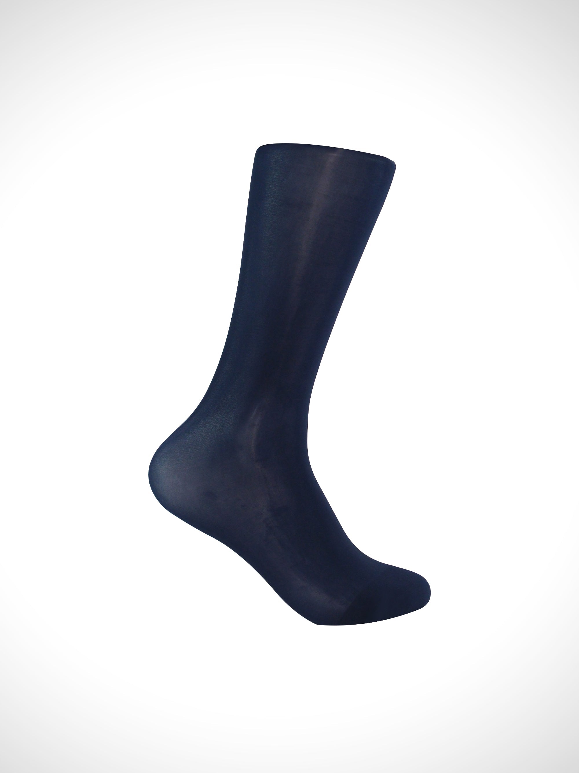 Cream - Soft Sheer Men’s Socks – Silky Shine and Skin - Hugging Comfort - SHÉR