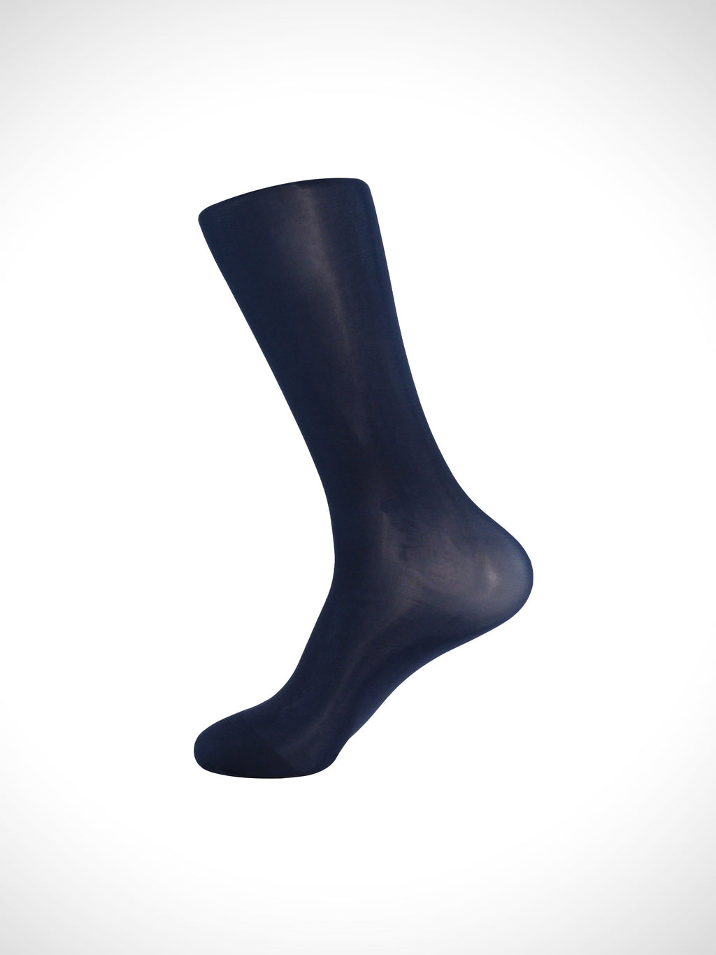 Cream - Soft Sheer Men’s Socks – Silky Shine and Skin - Hugging Comfort - SHÉR