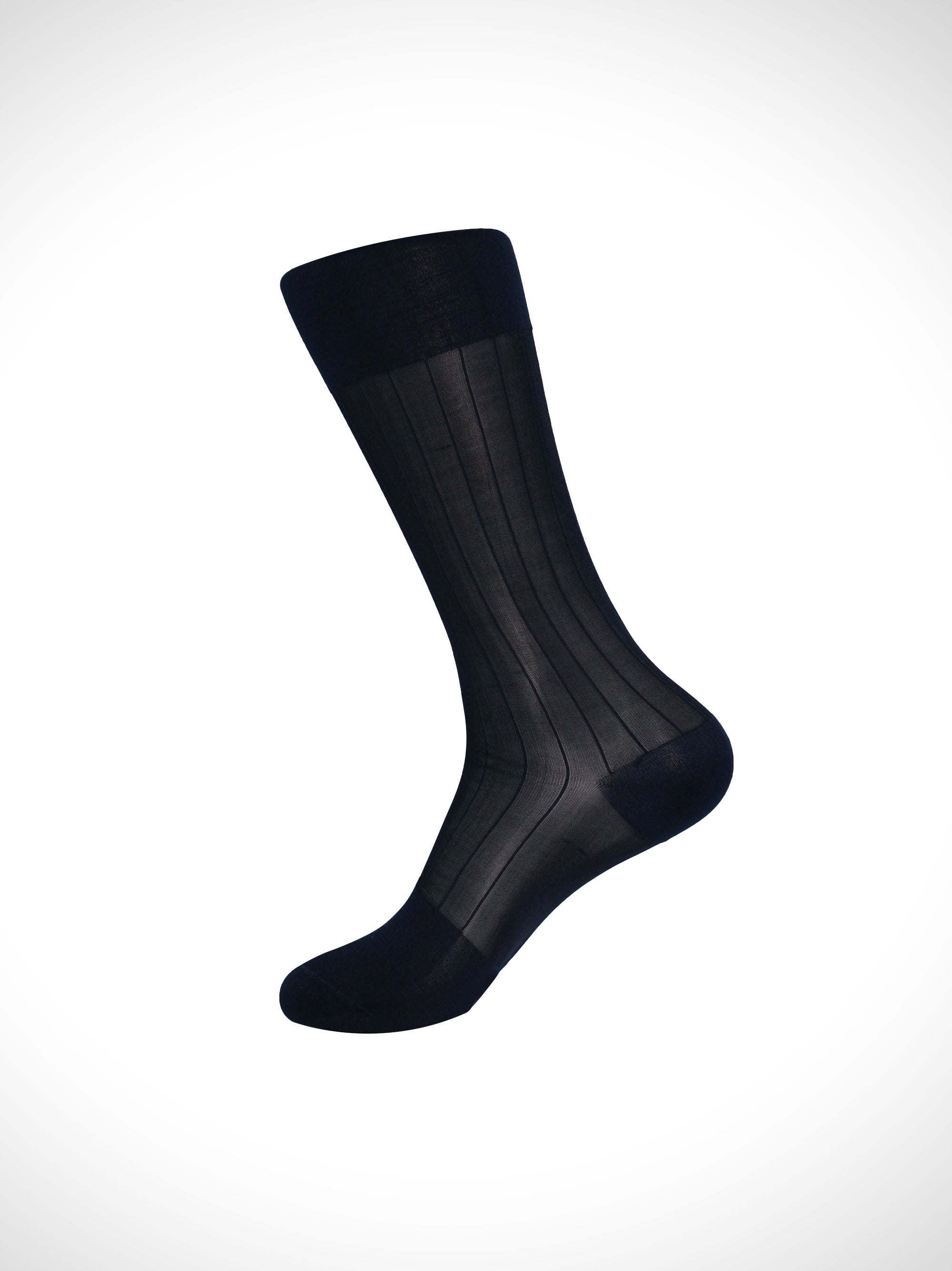 Gentleman’s 100% Nylon Sheer Socks – Vintage Shine with Cloud - Soft Fit - SHÉR