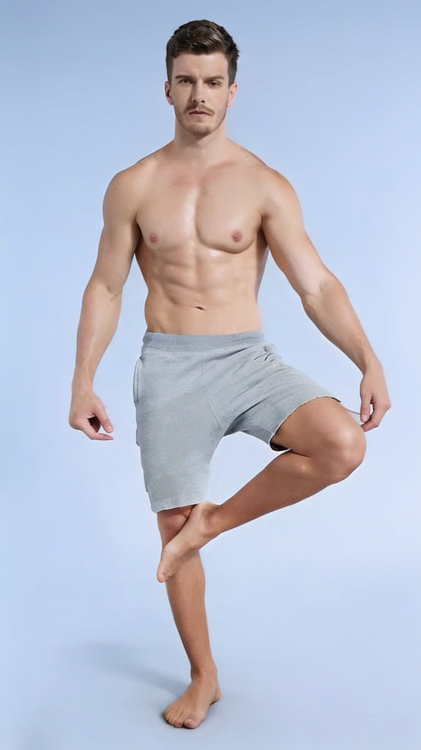 Invisible Skin™ Ultra Sheer Men's Pantyhose – 1D Matte Nude Tights for Shorts - SHÉR