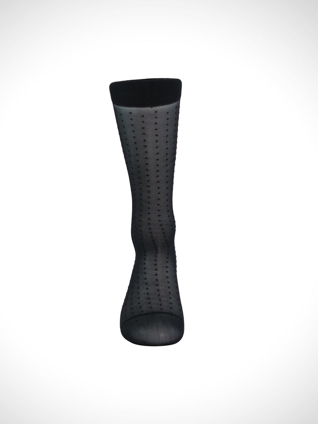 Polka Dot Inspired Sheer Men’s Socks – Artistic Pattern with Misty Texture - SHÉR