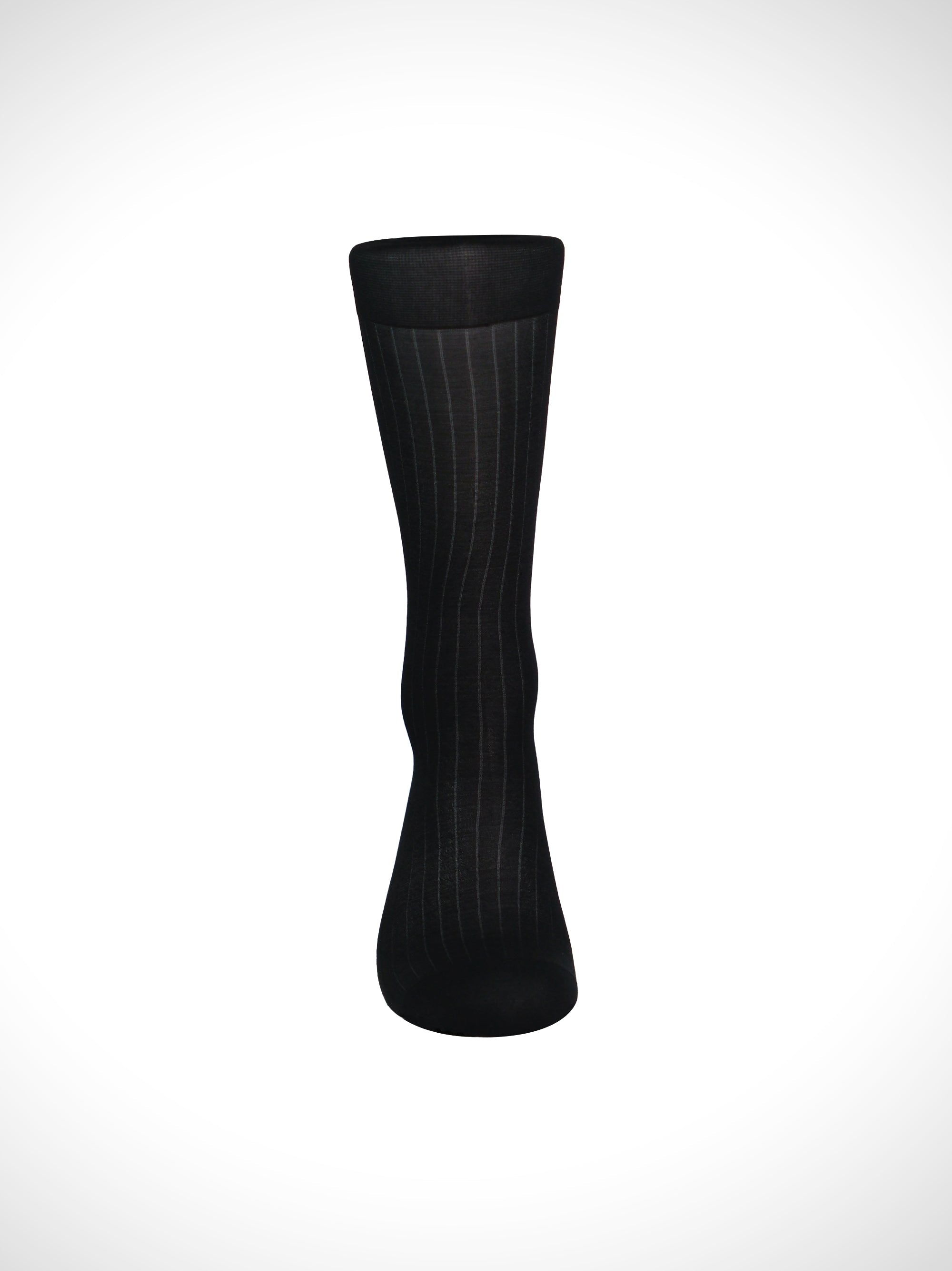Wide - Stripe Sheer Men’s Socks – Bold Pattern with Silky Breathable Fit - SHÉR